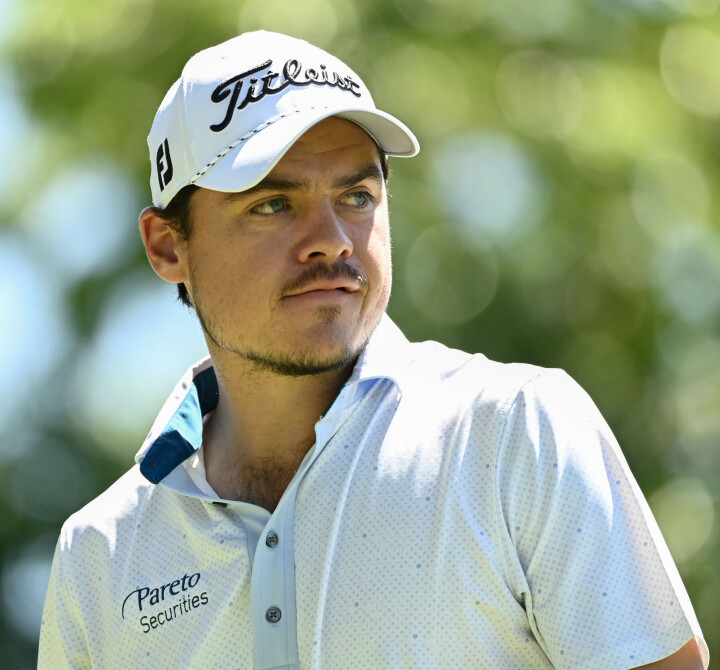 Målet er i siktet for Kristoffer Ventura. Denne helgen jakter han et PGA-tourkort.