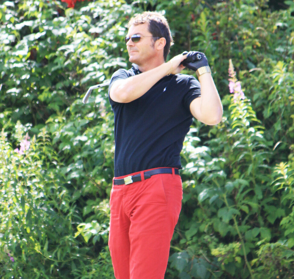 Ådne Stensland, daglig leder i Golf Management.