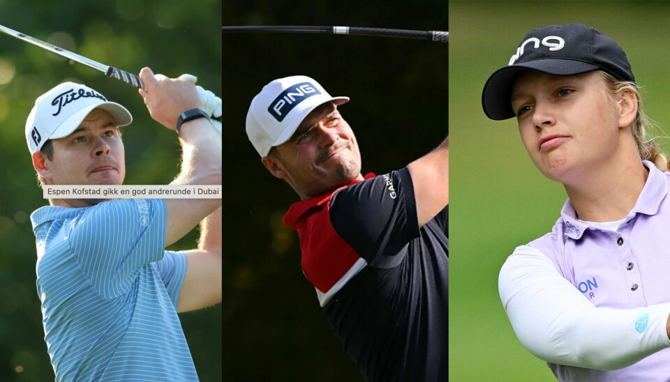 Espen Kofstad og Kristian Krogh Johannessen spilte i De forente arabiske emiratene, Celine Borge årsdebuterte på LPGA-tour i Florida.