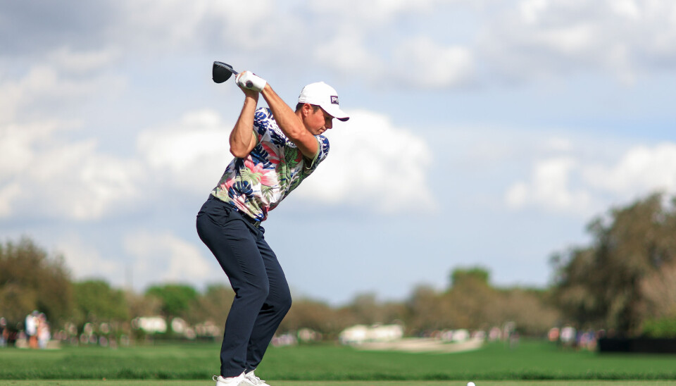 Viktor Hovland viste seg endelig fra sin beste side igjen, da han avsluttet fredagens andrerunde med fem birdier på sine syv siste hull.