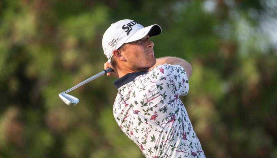 Herman Sekne er i aksjon på Challenge Tour denne uken.