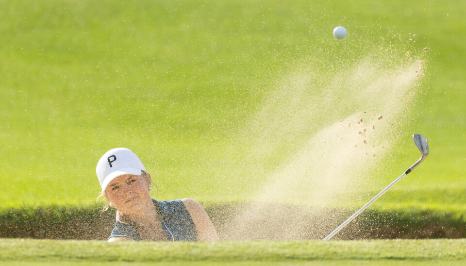 Julie Boysen Hillestad forbereder seg på et liv uten golf. Julie Boysen Hillestad