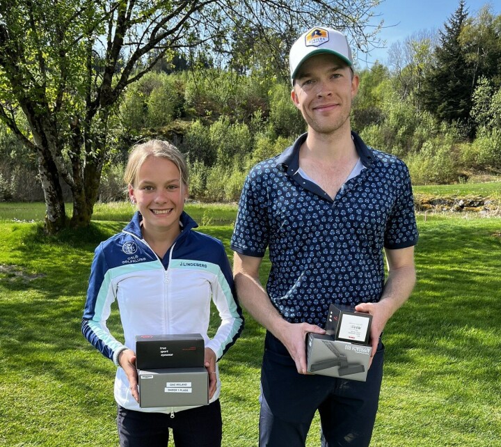 Nora Sophie Johnsen og Jarle Volden, begge fra Oslo GK, tok seierne i årets første Norgescup.