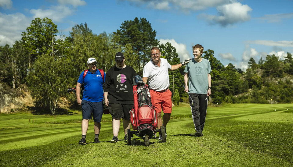 Bamble Golfklubb har en egen «inkluderingsminister» og navnet er Peter Specht.