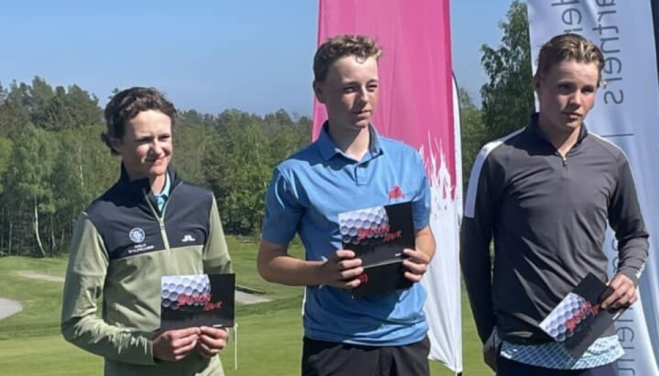 Markus Brandsæter vant foran Gabriel Erlandsen og Jakob Gedde-Dahl Ekjord (Oslo GK).
