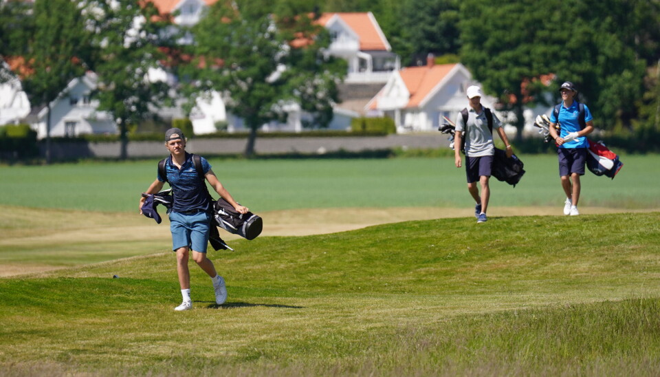 I mange klubber måtte du ha meldt deg ut før nyttår om du ønsker å slippe fakturaen for spill i 2025, her illustrert med Larvik GK. Srixon Tour Larvik 2023