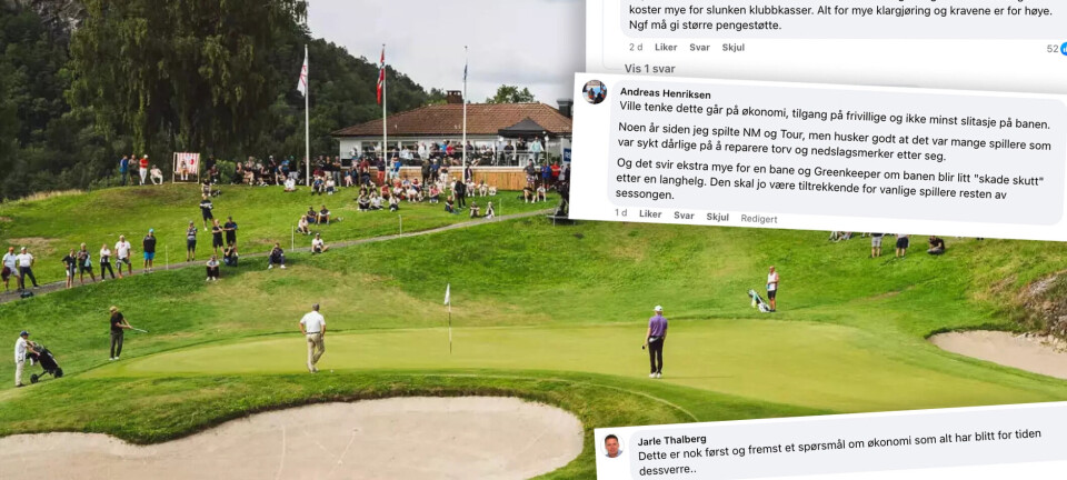 «Skal golfen vokse, er det viktig å låne ut banen sin»
