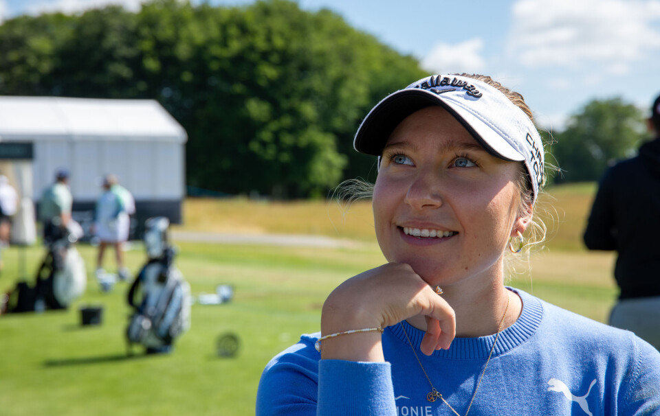 En spent Madelene Stavnar gleder seg til å konkurrere i Paris. Her avbildet i en annen anledning.