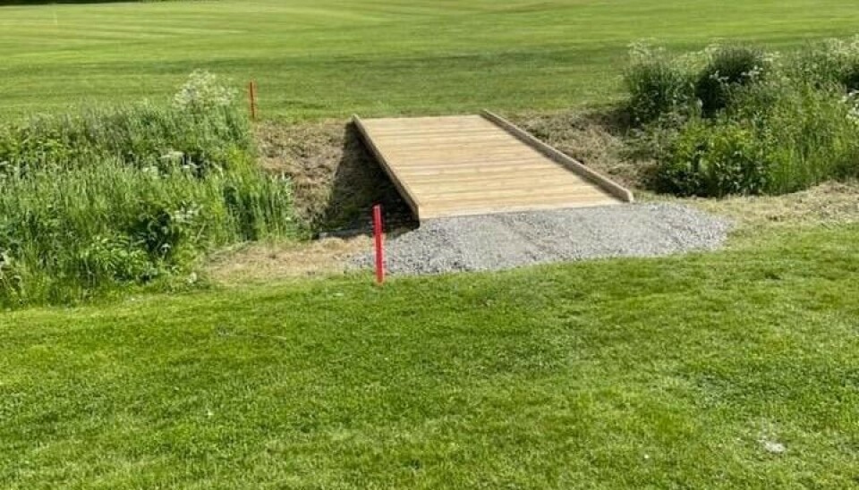 Nå skal det bli letter å komme fra den ene fairwayen til den andre på Ski Golfklubb.