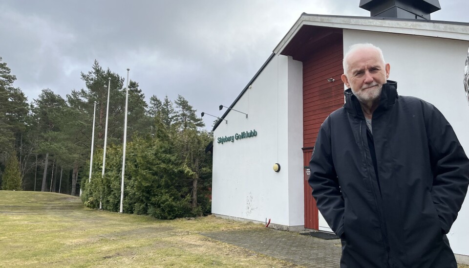 – Vi vil utvide for å skape et levende sted hele året, sier styreleder Einar Evensen i Skjeberg GK. Einar Evensen i Skjeberg GK