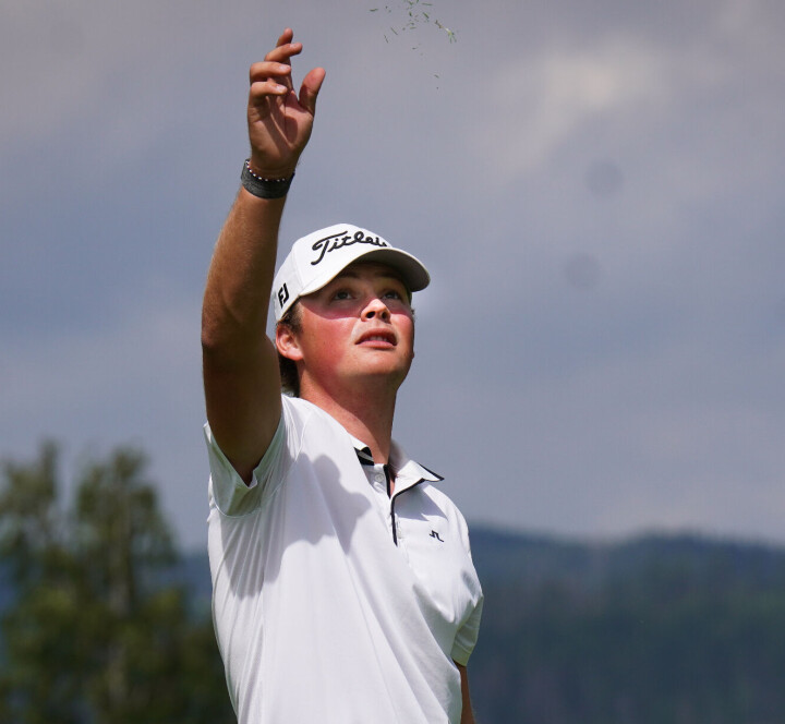 Carl Didrik Meen Fosaas (Nøtterøy GK) er på delt tredjeplass etter 26 hull i årets NM.