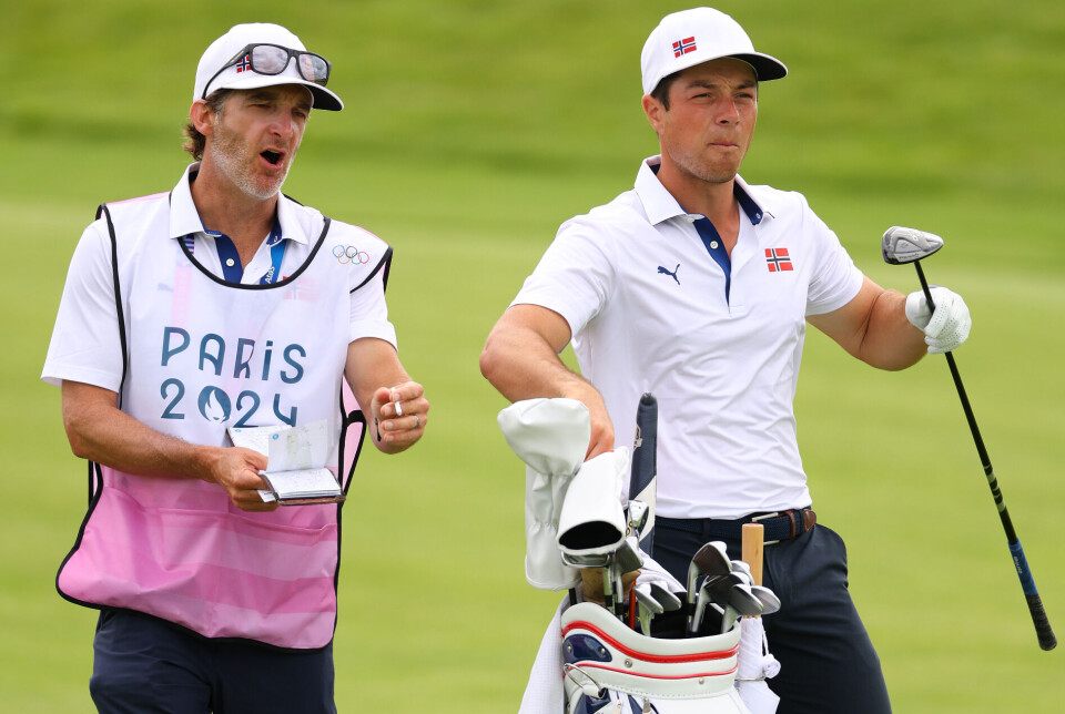 Shay Knight og Viktor Hovland var et godt team under lørdagens «moving day»