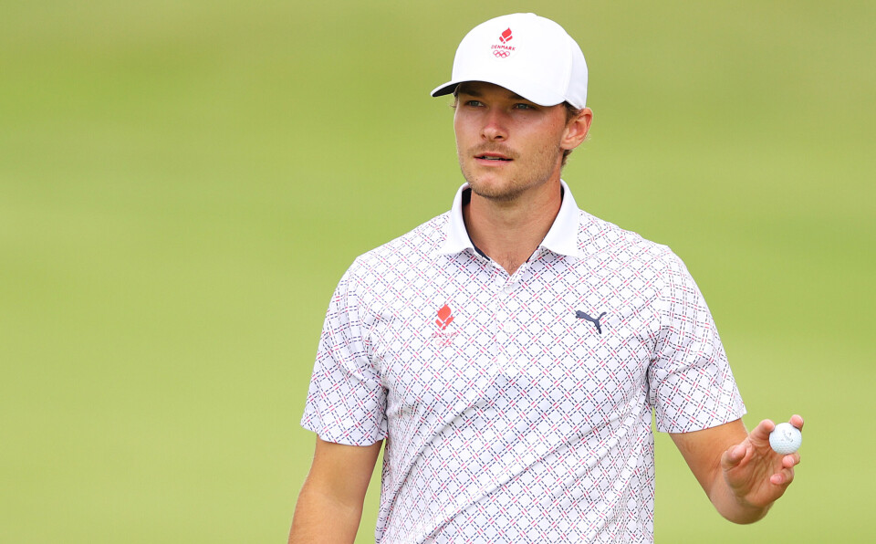 Nicolai Højgaard leverte en brennhet 62-runde lørdag for å kjempe seg inn i medaljekampen.