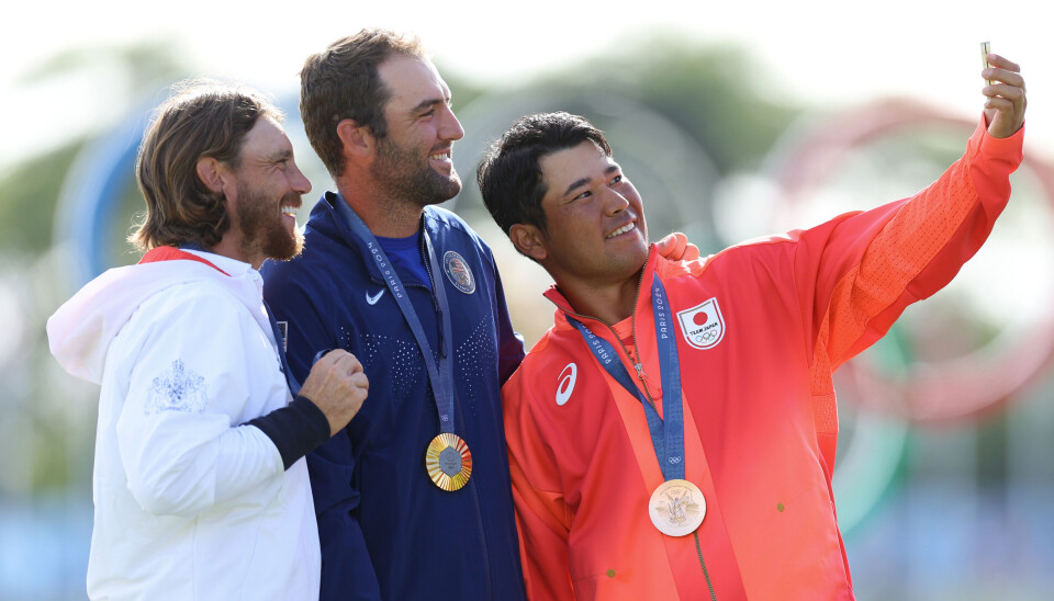 Tommy Fleetwood (sølv) og Hideki Matsuyama (bronsje) tok de andre medaljene