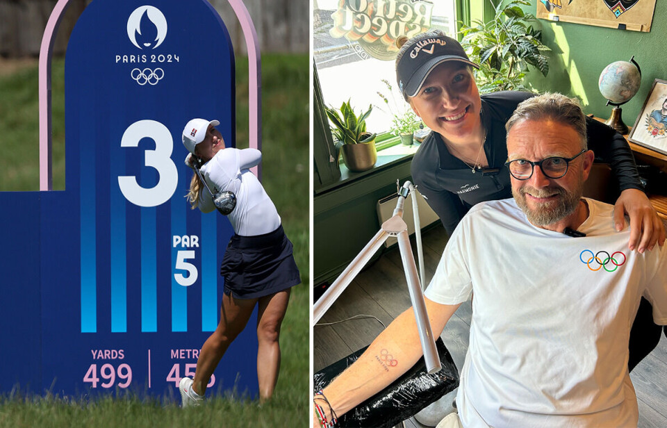 I dag OL-debuterer Madelene Stavnar – og derfor måtte pappa Thor ta tatovering før lekene gikk i gang.