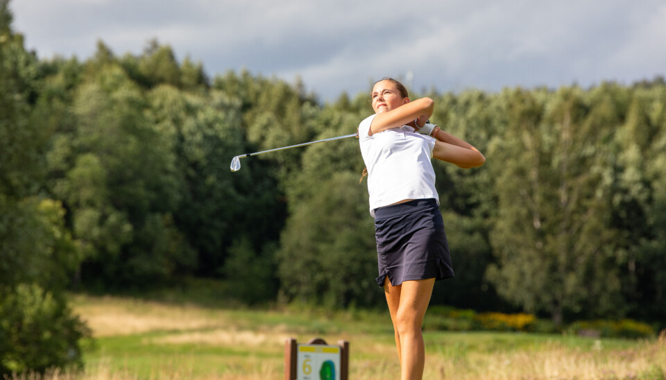 Hjemmebanespiller Martine Sveum sørget for at Haga fikk to medaljer i årets junior-NM. Benjamin Killingstad vant i gutteklassen.