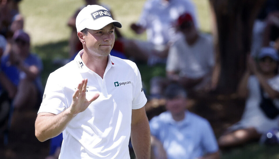 Viktor Hovland hentet inn det seks slag store forspranget, og ledet på ett tidspunkt turneringen, men det ble bare nesten.