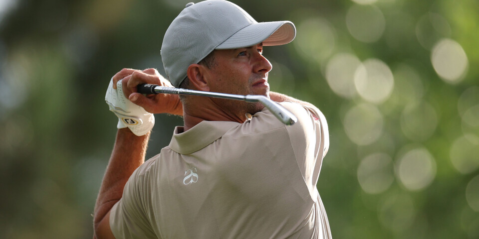 Adam Scott har kanskje verdens vakreste golfsving. Det fikk han betalt for fredag.