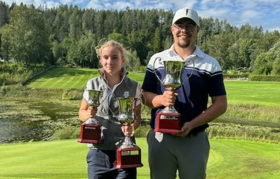 Matilde Hauge Langangen og Axel Einan