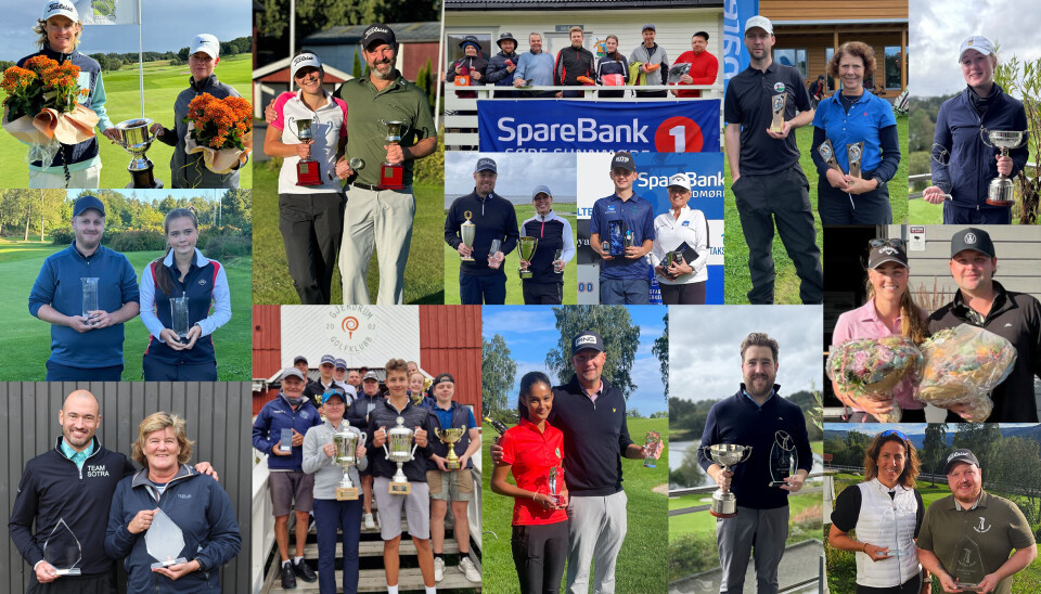 Norsk Golf gratulerer alle vinnere i helgens klubbmesterskap!