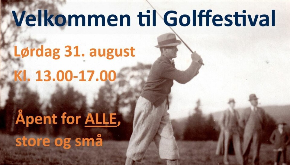 Oslo Golfklubb feirer 100-årsjubileum og denne lørdagen blir det gode gamle dager.