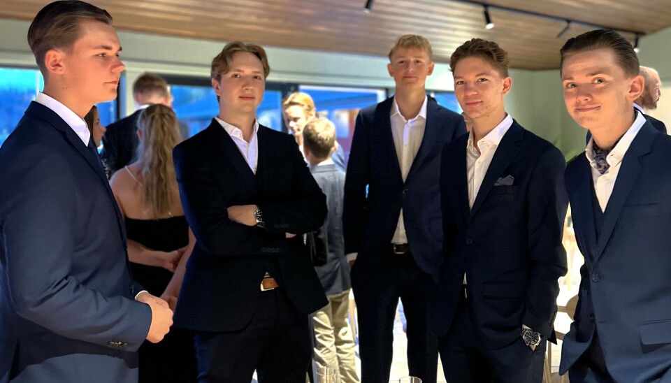 Som avslutning på sesongen ble det arrangert gallamiddag på golfbanen, til stor stas for juniorene.