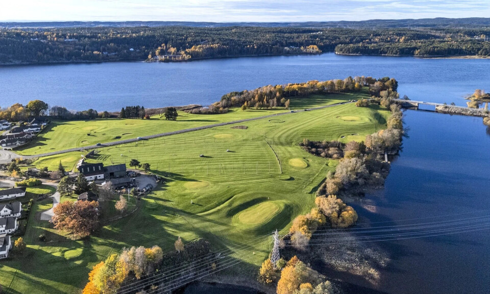 Pay & play golfbanen Øya Golfpark utenfor Sarpsborg er nå til slags