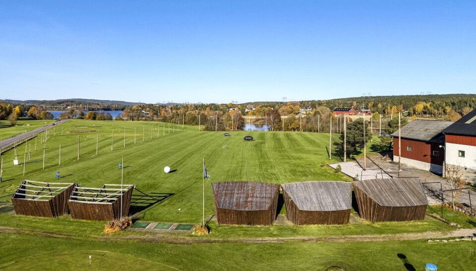 Anlegget har også en driving-range.