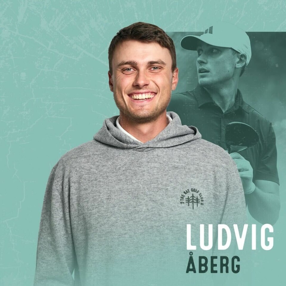 Ludvig Åberg er klar for åpningsmatchen.