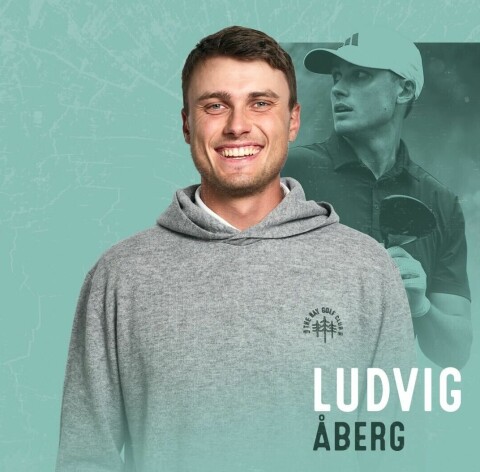 Ludvig Åberg er klar for åpningsmatchen.