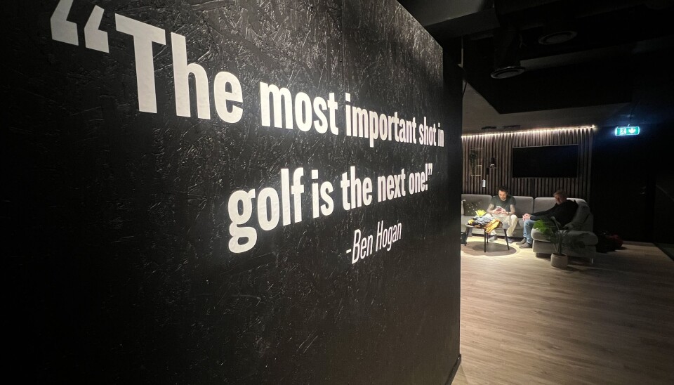 Golfsenteret ligger på Sorgenfri i utkanten av Trondheim sentrum.
