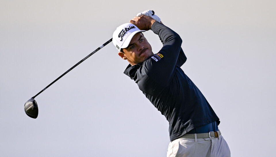 Kristoffer Ventura er bare tre slag bak ledende Ludvig Åberg i Farmers Insurance Open.