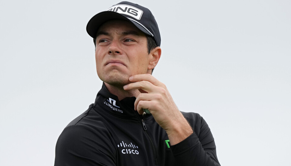 Det ble en tøff andrerunde på Torrey Pines for norske Viktor Hovland.