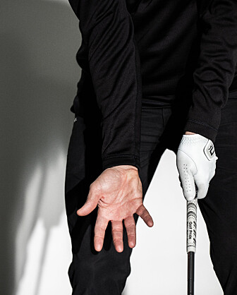 Pek håndbaken ut før du greper kølla.