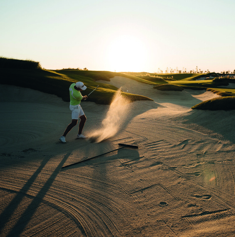 Kristoffer Ventura har forberedt seg godt etter
returen til PGA Tour. Her er han i aksjon under
en treningssamling med NextUp Golf Team.