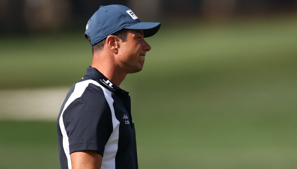 Viktor Hovland forbedret seg med tolv slag fra torsdag til fredag.