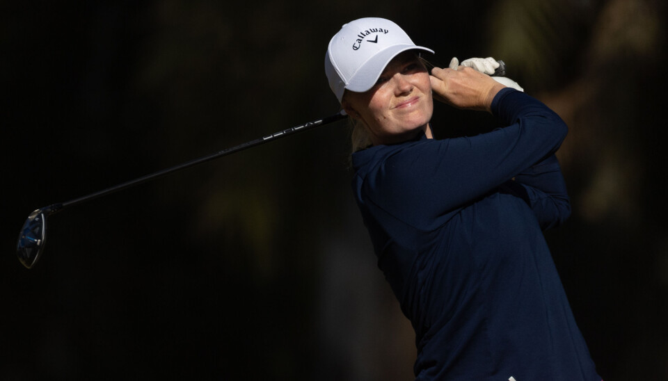 Karoline Lund fra Losby Golfklubb var i aksjon under ukens LET Access-turnering.