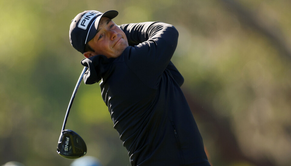 Viktor Hovland viste seg fra sin beste side i Florida fredag. Han er på 2. plass etter to dagers spill.