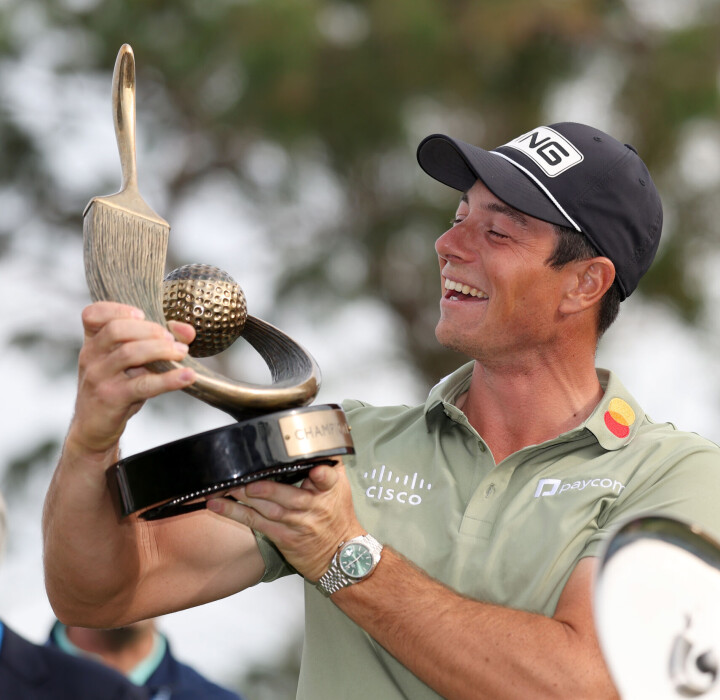 Viktor Hovland vil også bidra med å åpne dører i bransjen. Kanskje blir også noen av hans premier å se på senteret?