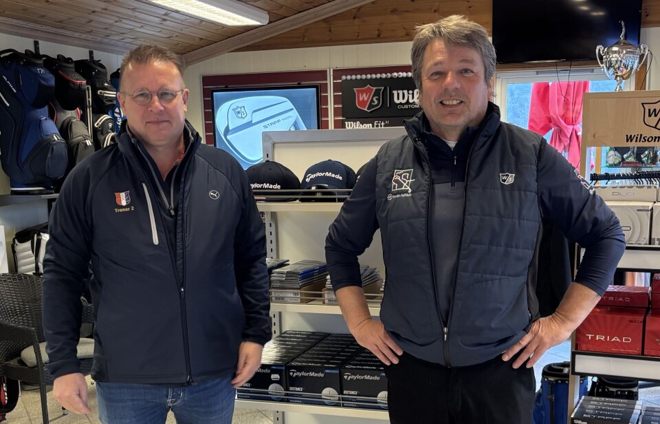 Peter Specht (f.v.) og Helge Kimerud.