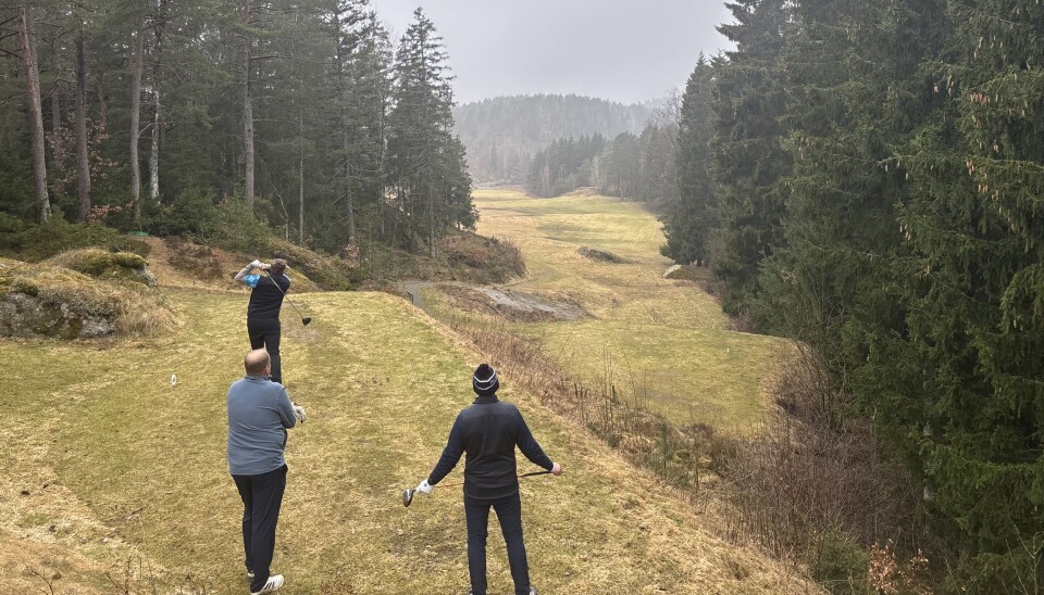 Jørgen Lund klinker til.