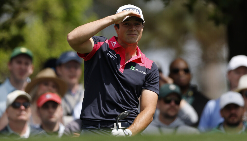 Momentumet døde ut de siste hullene. Hovland spiller en 73-runde (+1) på tredje dag i Masters.
