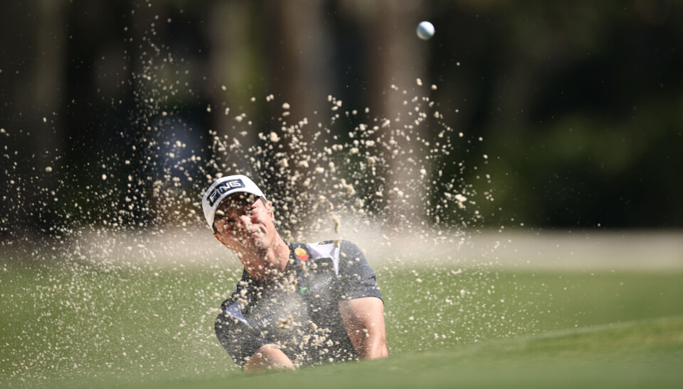 Viktor Hovland sydde sammen enda en solid golfrunde lørdag.
