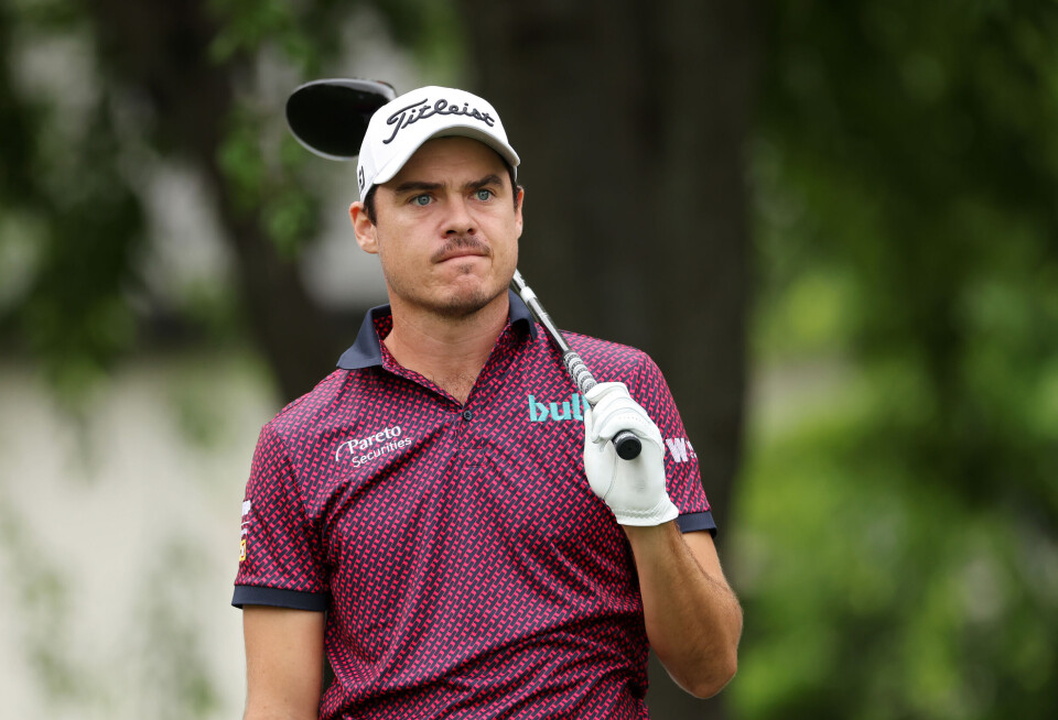 Kristoffer Ventura slet på Myrtle Beach torsdag.