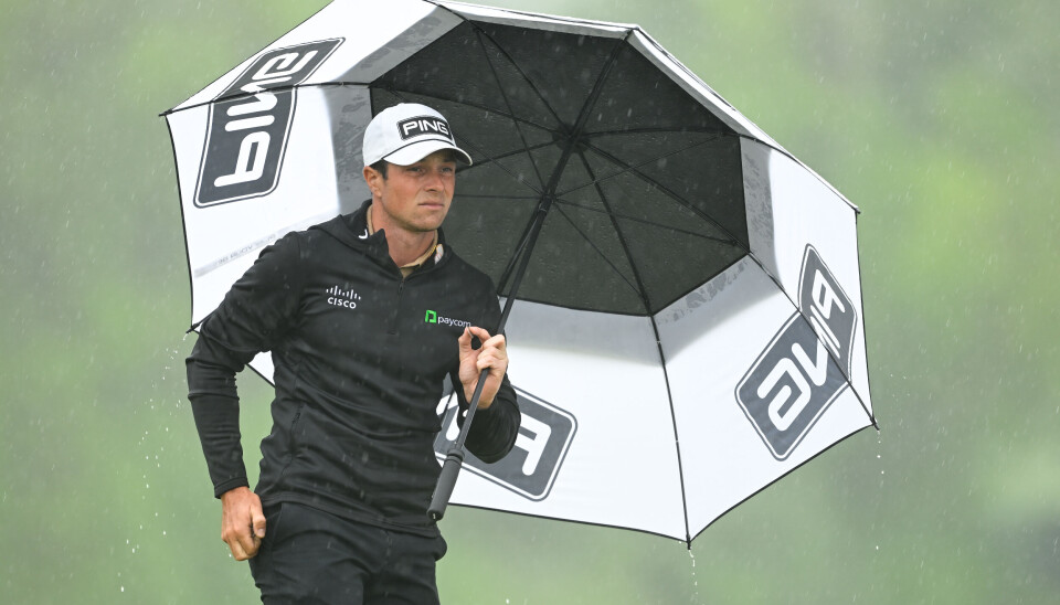 Det ble ikke bare solskinn for Viktor Hovland i Philadelphia. Norges beste golfspiller endte på 54. plass denne uken.