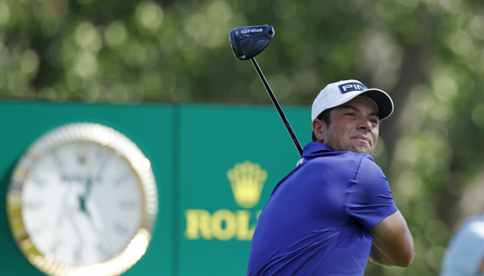 Viktor Hovland fikk det ikke helt til å stemme på tredjerunden lørdag.