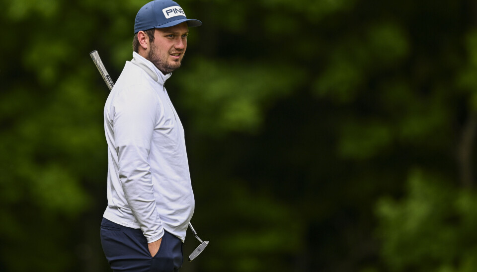 Baard Skogen på det 16 hullet under Danish Golf Challenge 2025.