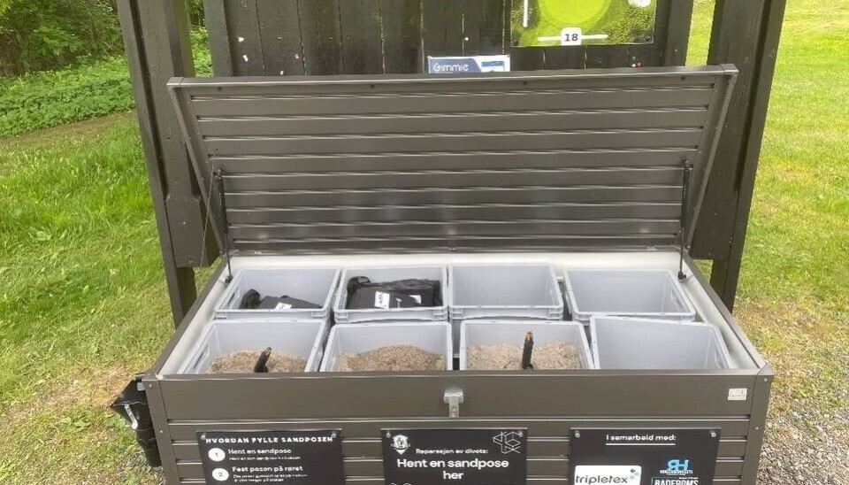 Asker Golfklubb setter fokus på divotene