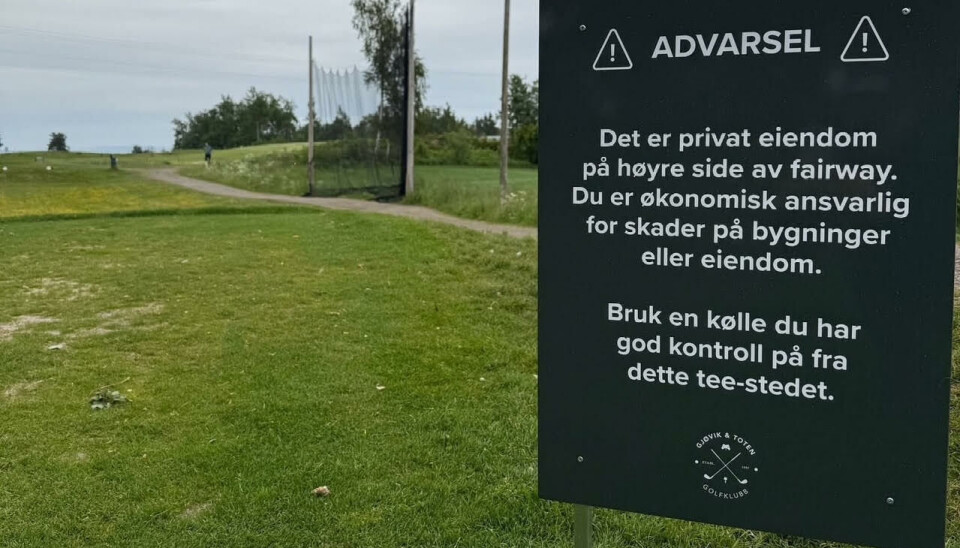 Gjøvik & Toten Golfklubb har sett seg nødt til å innføre restriksjoner ved bruk av tee 53 på hull 5.