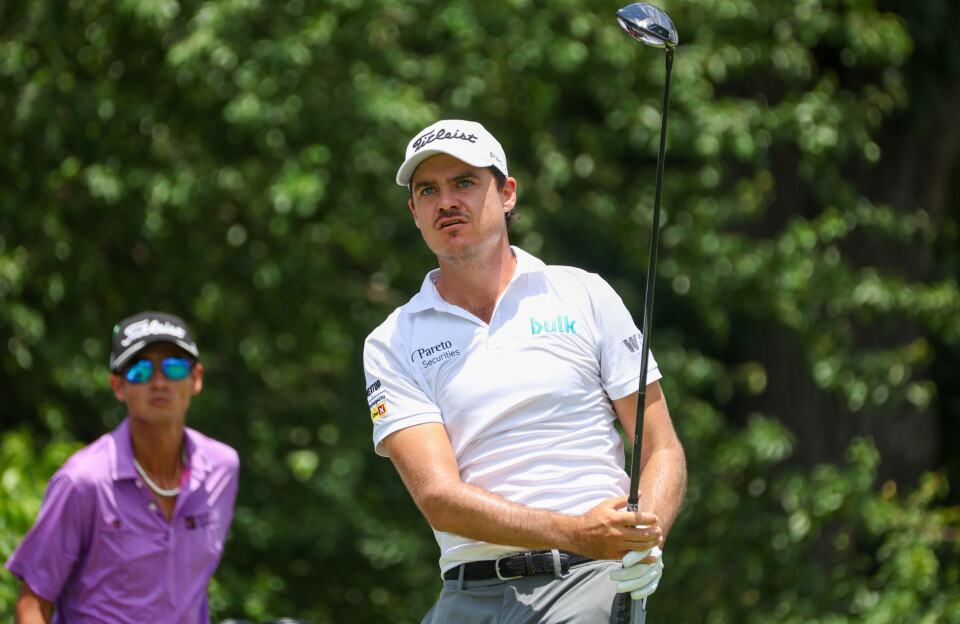 Kristoffer Ventura er fremdeles med i kampen om PGA Tour-kortet, og klatrer stadig på listene under denne helgens Sandersons Farms Championship.